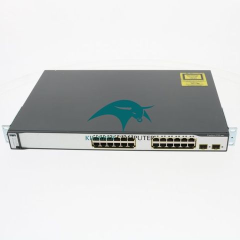 Finbrukt 24 port L2/3 cisco switch Catalyst 3750