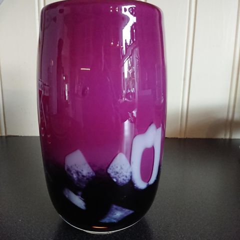 Kunstglass vase