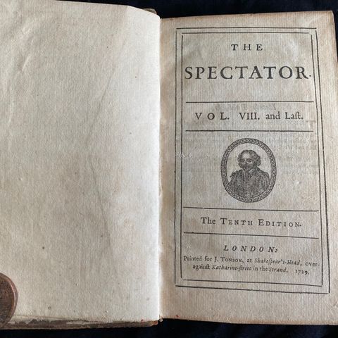 The Spectator  fra 1729