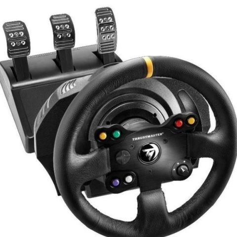 Thrustmaster TX300 Leather edition med Playseat Challenge