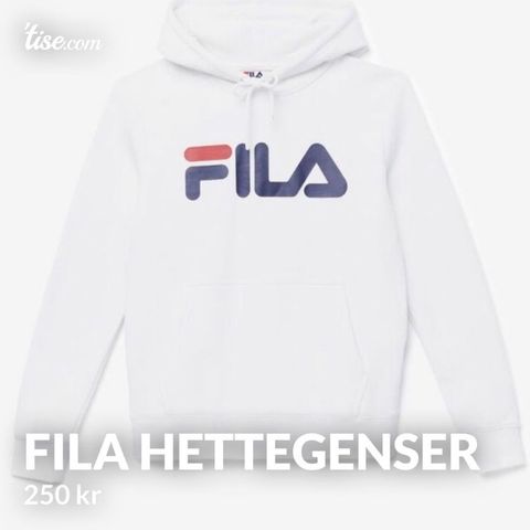 fila hettegenser