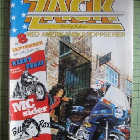 Zack - 1983 - 3 stk - Se bilder!