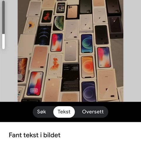 Selger esker til  Alle iPhone