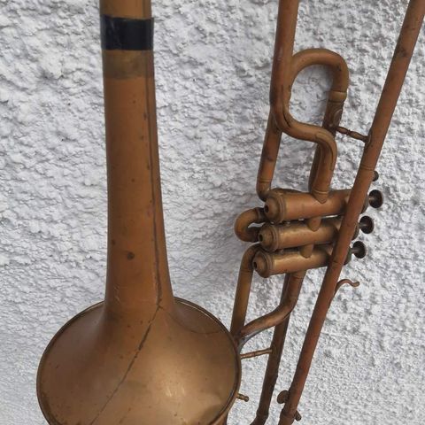 Messing instrument, antikk .