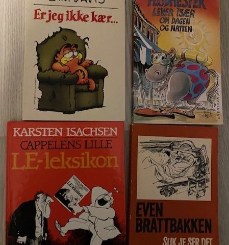 Bøker av Jim Davis, Jean-Charles, Leif Magne Lervik, Karsten Isachsen