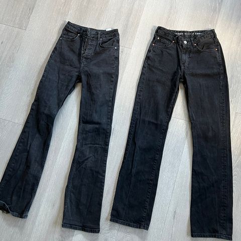 Ungdomsklær  str XXS, XS, S + 7 stk jeans i 24/32