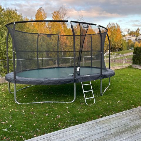 Jumpking Trampoline 3,7x4,9m/12x16ft Oval Combo