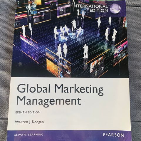 Global marketing management :Warren J. Keegan, Elyse Arno Brill, Sangeeta Puri