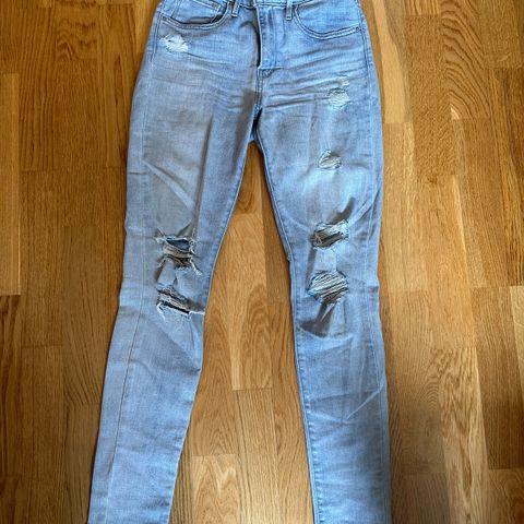 Levis 721 high rise skinny jeans