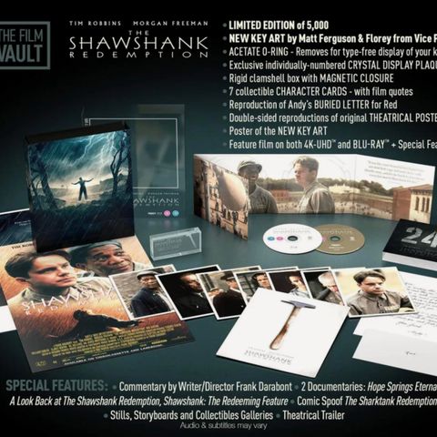 The Shawshank Redemption/ Frihetens Regn - The Film Vault