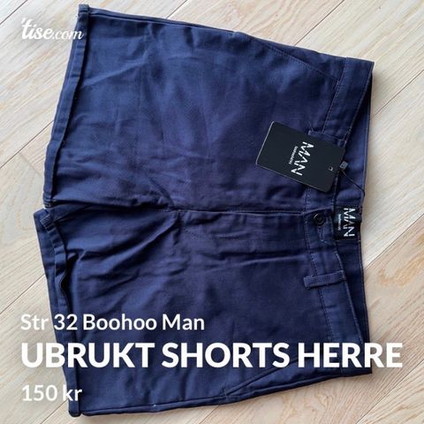 Boohoo Man Shorts - Ny med merkelapp