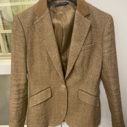 Blazer i lin fra Ralph Lauren strl 4