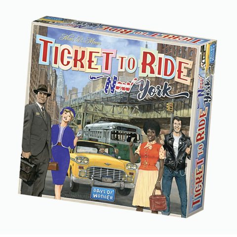 Bordspill TICKET TO RIDE, New York, 8+ år