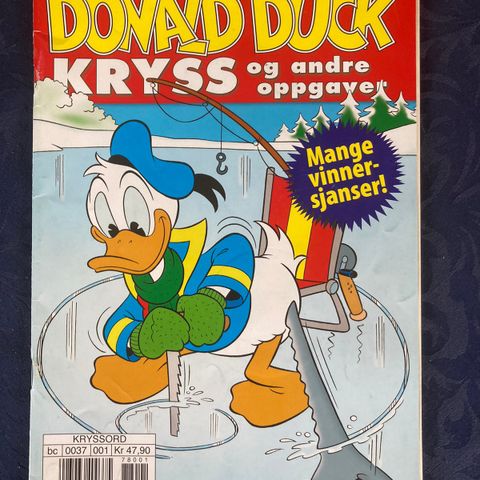 Donald Duck Kryss og andre oppgaver nr. 1 fra 2017