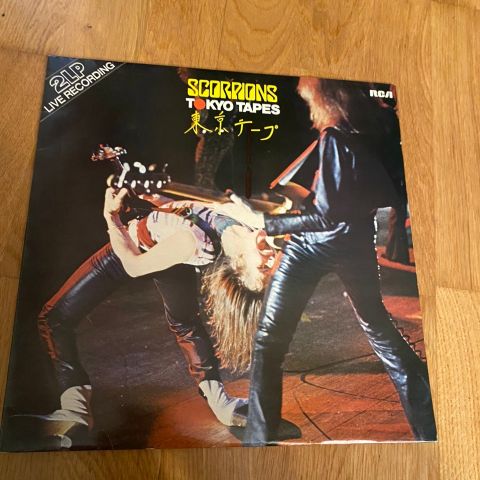 Scorpions - Tokyo Tapes LP (Metallica, Judas Priest, Iron Maiden, Accept, Wasp)