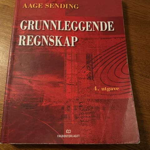 Grunnleggende regnskap 4 utgave