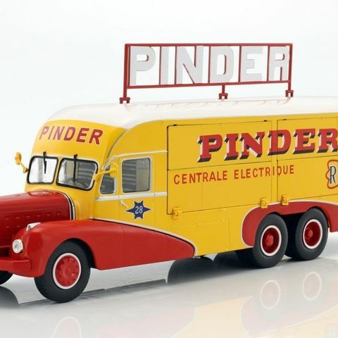 Bernard 28 Electrical Truck Pinder circus (1951)