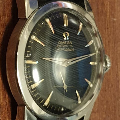 Omega Seamaster Automatic Honeycomb Skive / Seamaster gylden two-tone Skive