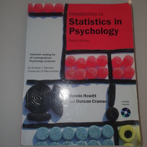 Introduction to Statistics in Psychology. Dennis Hewitt, Duncan Cramer