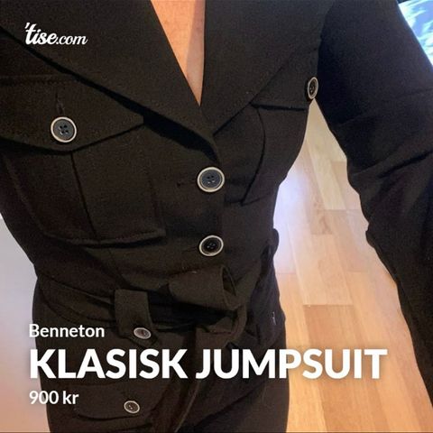 Klassisk jumpsuit - Benetton