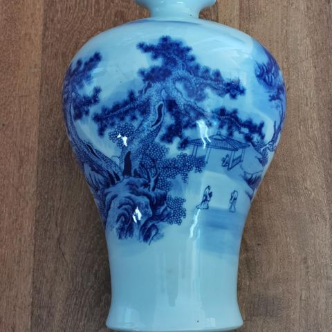 Håndlaget kinesisk porselen vase