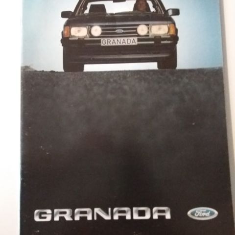 FORD GRANADA -brosjyre. (NORSK)