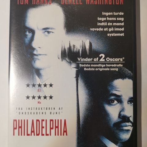 Philadelphia (DVD 1993, norsk tekst)