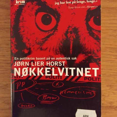 Jørn Lier Horst. Nøkkelvitnet