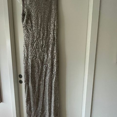 Ralph Lauren sparkling lang paljett kjole US sz 10  (36/38) designkjole  👠