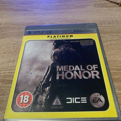 PS3 Medal of honor