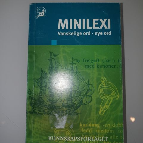 Minilexi- vanskelige ord