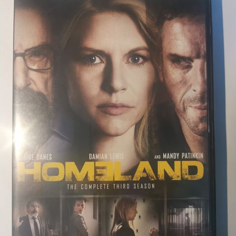 Homeland - sesong 3 (DVD, norsk tekst)
