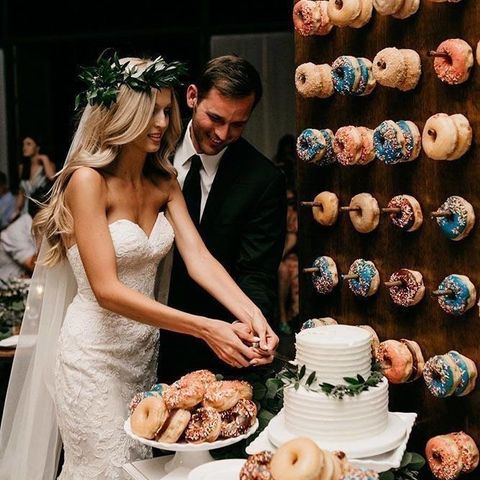Donut vegg til bryllup