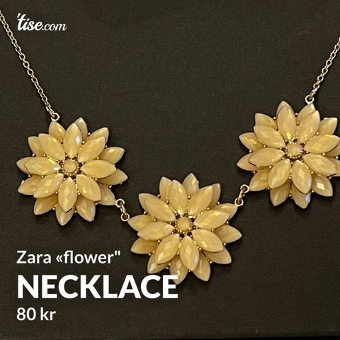 Zara «flower» necklace