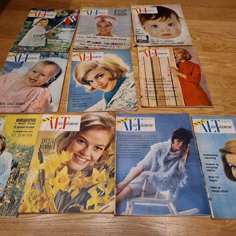 Alt for damene 1964, Kittelsen, Wikborg Bang, Grythe,Beatles, Reklame Donald,