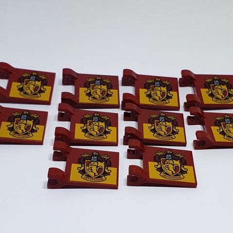 LEGO Harry Potter - Gryffindor House Crest, Flag 2x2 (2335pb182)