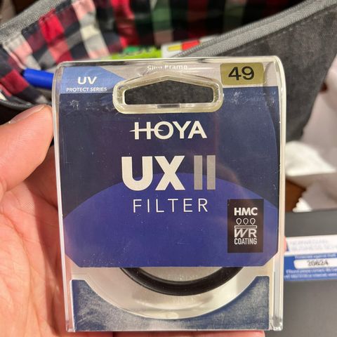 Hoya UXII UV filter 49mm