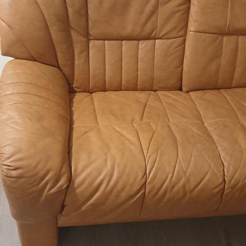fint og bra sofa skinn