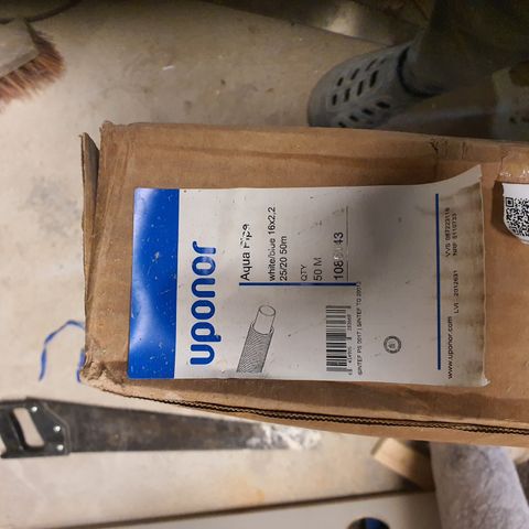 Uponor rør i rør 16mm 50 meter