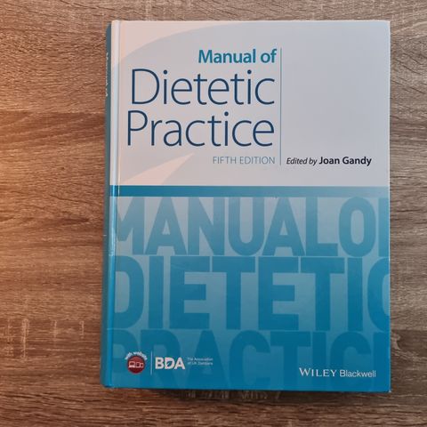 Manual of dietetic practice 5th edition