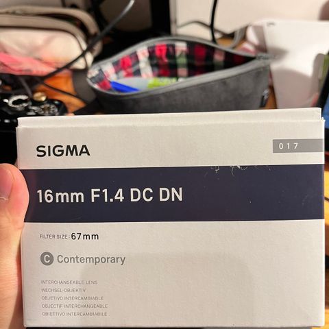 Sigma 16mm F1.4 Fijifilm X