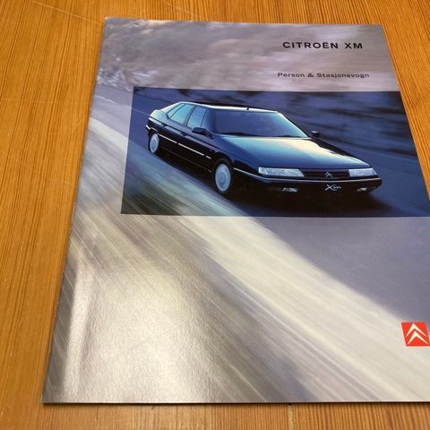 BILBROSJYRE - CITROËN XM PERSON & STASJONSVOGN - 1997