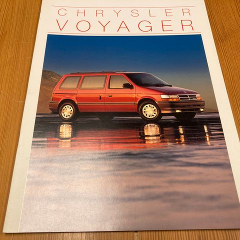 BILBROSJYRE - CHRYSLER VOYAGER - 1994