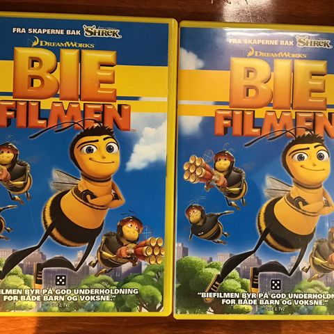Biefilmen / Bee filmer DVDer samling