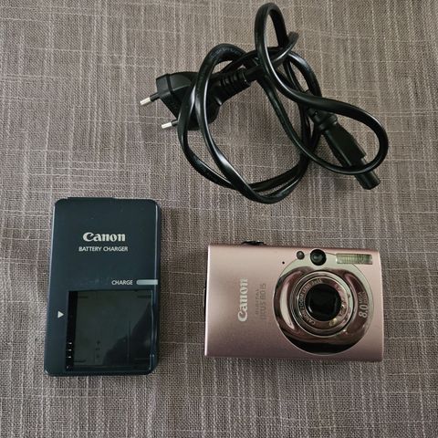 Canon Ixus 80 IS digital kamera- rosa
