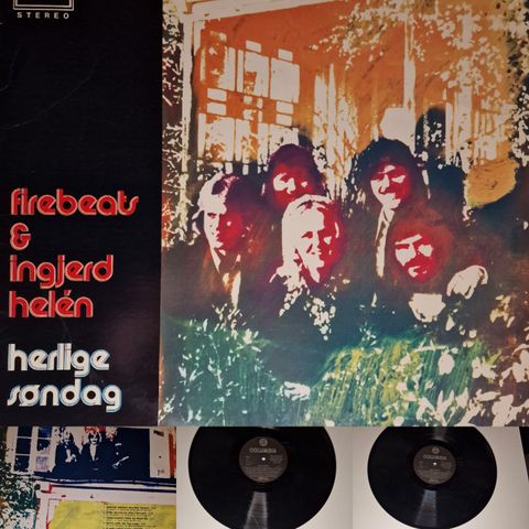 FIREBEATS & INGJERD HELEN/HERLIG SØNDAG 1972 - VINTAGE/RETRO LP-VINYL (ALBUM)
