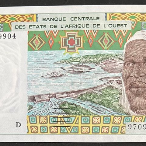 DE VEST AFRIKANSKE STATER. D= MALI. 500 FRANCS.  1997.  UNC