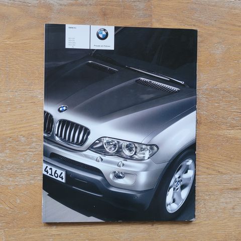 Brosjyre BMW X5 2005