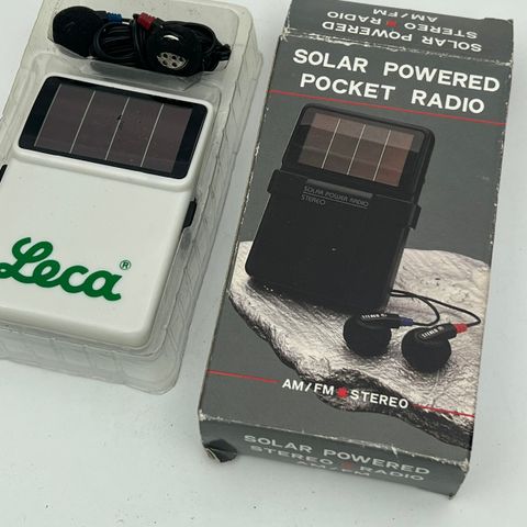 Solcelledrevet FM radio