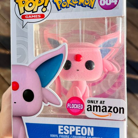 Funko Pop! Espeon (Flocked)|  Pokémon | Pokemon (884) Excl. to AMZ